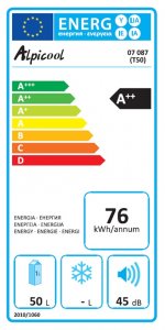 Autochladnička - DUAL kompresor 50l 230/24/12V -20°C - 022660