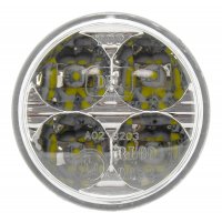 Světla denního svícení 4 HIGH POWER LED 12V/24V (kulatá 70 mm) - 023350