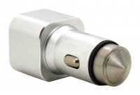 Zástrčka 12/24V 2xUSB 5V (1,0+2,1A) METAL - 024054