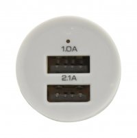 Zástrčka 2xUSB 12-24V 5V/2100mA - 024059