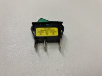 Vypínač s osvitem malý - zelený - 024175