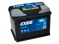 Autobaterie EXIDE 62Ah 540A