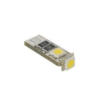 MODRÁ CANBUS 3 LED SMD ŽÁROVKA W5W