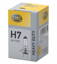 Žárovka HELLA H7 24V 70W - 024988