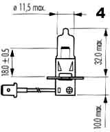 Žárovka NARVA H3 12V 55W - 024998