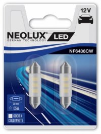 LED 12V SV8,5-8 NEOLUX blistr 2ks C5W