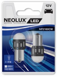 LED 12V Ba15s NEOLUX blistr 2ks P21W