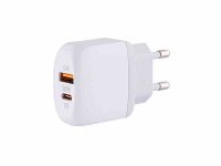 Nabíječka 220V MaWay 20W USB-C PD + QC3.0