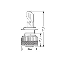 Žárovka H7 Halo LED series 14 "lightning" - 025510