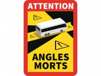 Samolepa "Angles Morts" - autobus