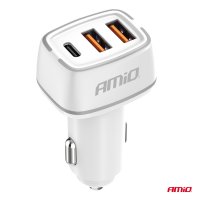 Autonabíječka 2x USB-A + USB-C 32W - 026138