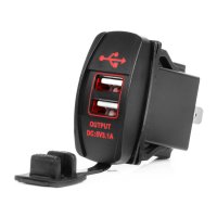 Zabudovatelná zásuvka 2xUSB