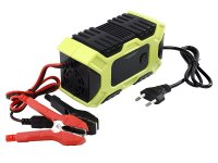 Inteligentní digitální nabíječka baterií 12V 6A, 2-100 Ah