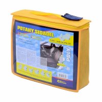 Potahy sedadel sada 9ks POLY modré AIRBAG - 007726