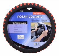 Potah volantu SOFT, červený - 022556