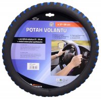 Potah volantu SOFT, modrý - 022558