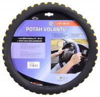 Potah volantu SOFT, žlutý - 022564